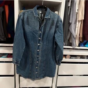 Fashion Nova Denim Mini Dress